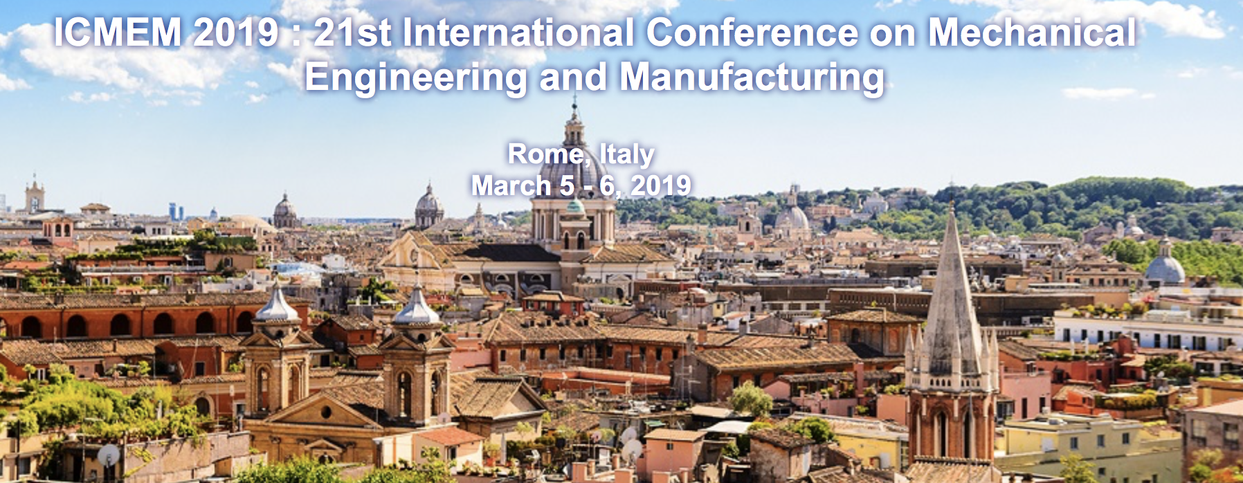 Mechanical Engineering Conference