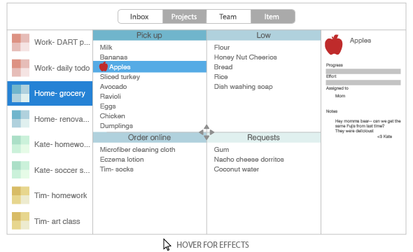 Organize visually with Priority Matrix