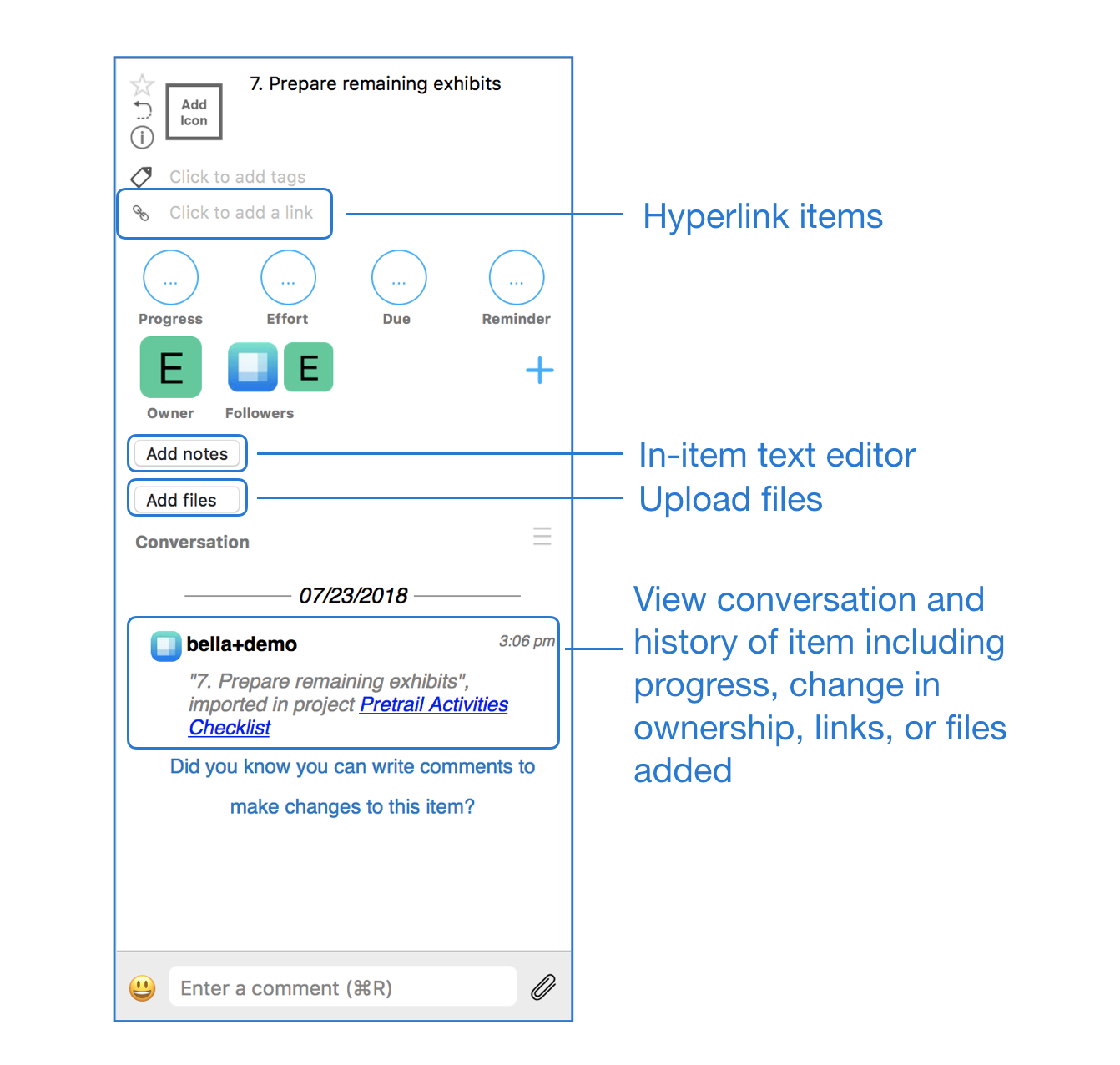 Trial Preparation in Priority Matrix by appfluence.com/productivity